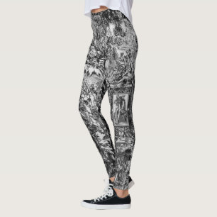 Albrecht Dürer Schwarzweiss Leggings