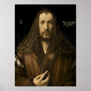 Albrecht Durer - Selbstportrait Poster