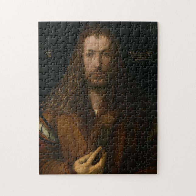 Albrecht Dürer - Selbstporträt, 1500 Jigsaw Puzzle (Vertikal)