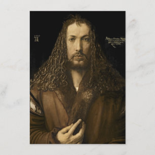Albrecht Durer - Selbstporträt Einladung