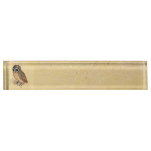 Albrecht Durer The Little Owl Namensplakette