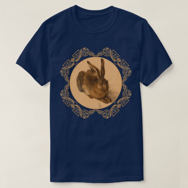 Albrecht Durer Young Hare Feldhase T-Shirt (Design vorne)