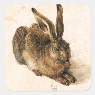 Albrecht Durer Young Hare Stickers