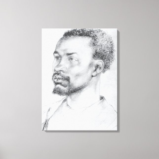 Albrecht Durer zeichnend auf Leinwand (Vorderseite)