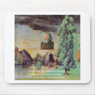 Albrecht Durst "Sum Of Man" Wisdom Quotient Ohrts Mousepad