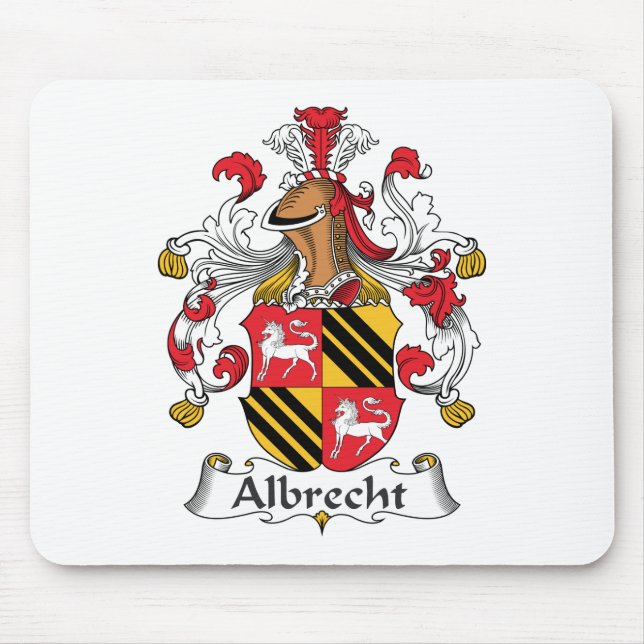 Albrecht-Familienwappen Mousepad (Vorne)