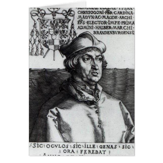 Albrecht von Brandenburg, 1519 (Vorne)