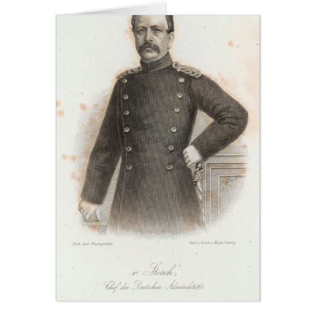 Albrecht von Stosch (Vorne)