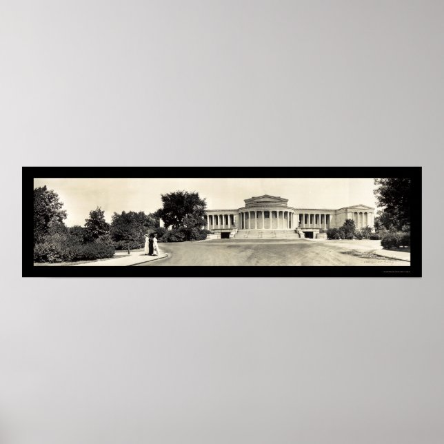Albright Gallery Buffalo NY Foto 1913 Poster (Vorne)