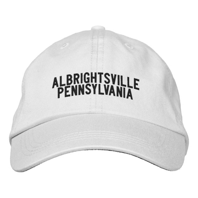 ALBRIGHTSVILLE Pennsylvania Hut (Vorderseite)