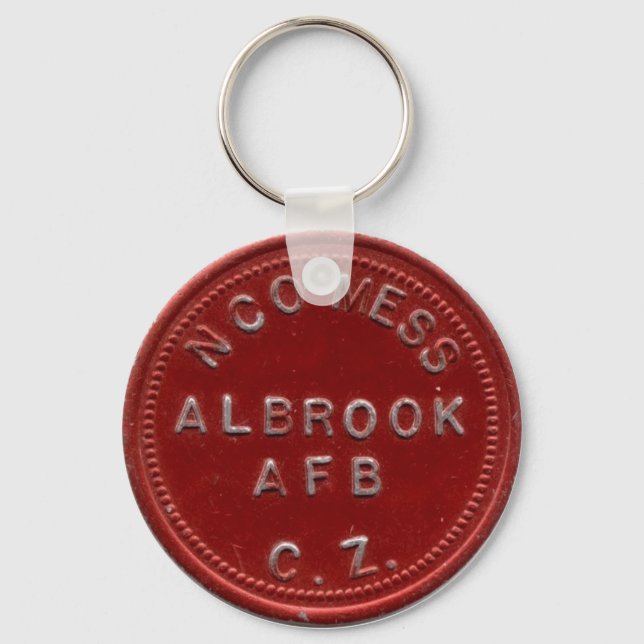 Albrook AFB NCO Mess Token Schlüsselanhänger (Vorderseite)