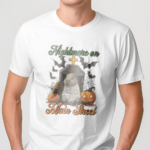 Albtraum am Main Capybara Halloween Funny T - Shir T-Shirt