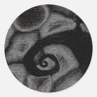 Albtraum inspiriert Aufkleber graue Version