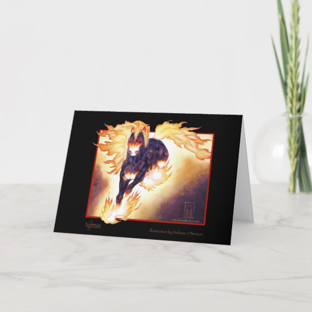 Albtraum-Karte Karte (Vorderseite)