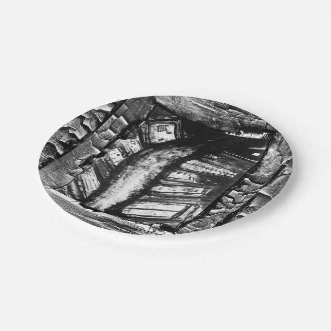 Albtraum Pappteller (Schrägansicht)