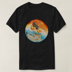 Albtraum und Mesa Pegasus Yin Yang T-Shirt