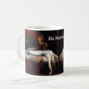 Albtraum von Henry Fuseli Gothic Macabre Dark Art Kaffeetasse