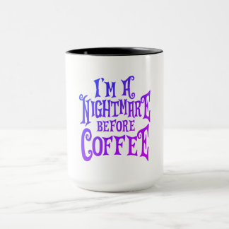 Albtraum vor Kaffee - Tasse