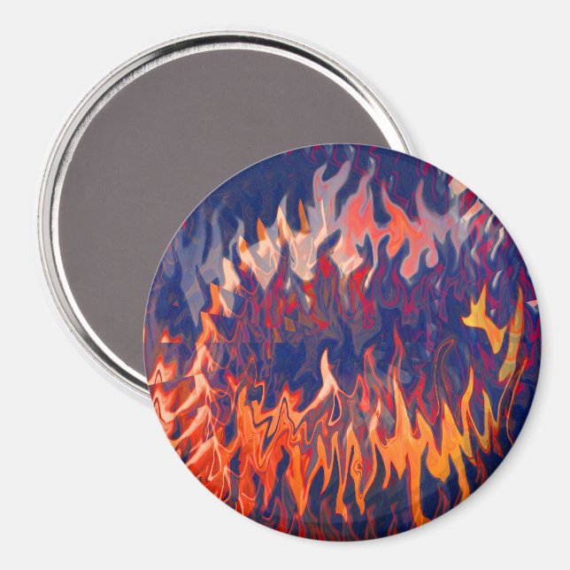 Albträume eines Feuerwehrmanns................. Magnet (Vorderseite/Rückseite)