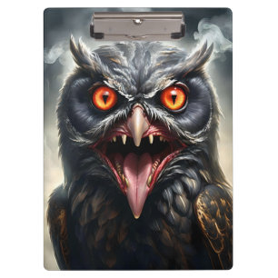 "Albtraumflügel: Das Fanged Vampire-Owl" Klemmbrett