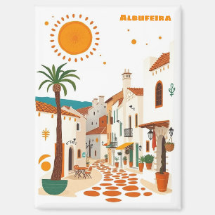 Albufeira Algarve Portugal Mittelmeer-Souvenir Magnet