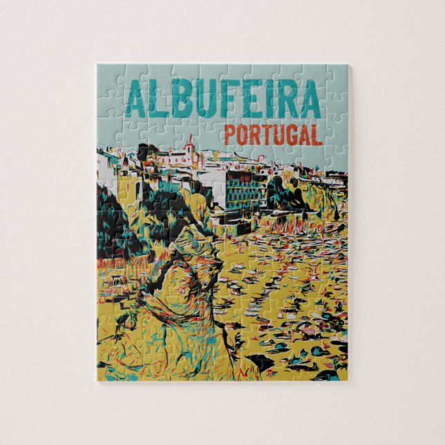Albufeira Algarve Puzzle (Vertikal)