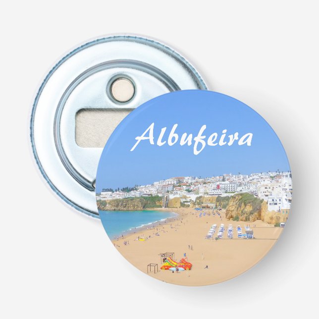 Albufeira in Portugal Algarve Souvenir Flaschenöffner (Vorderseite)