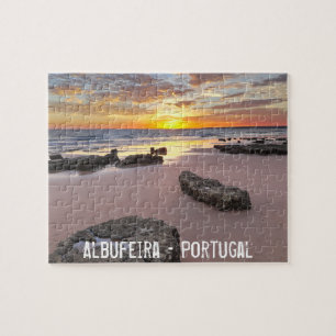Albufeira - Portugal. Sommerferien in der Algarve Puzzle
