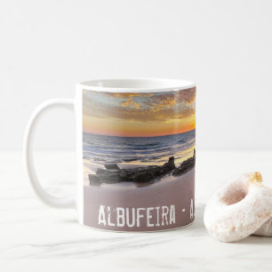Albufeira - Portugal. Sommerferien in der Algarve Tasse