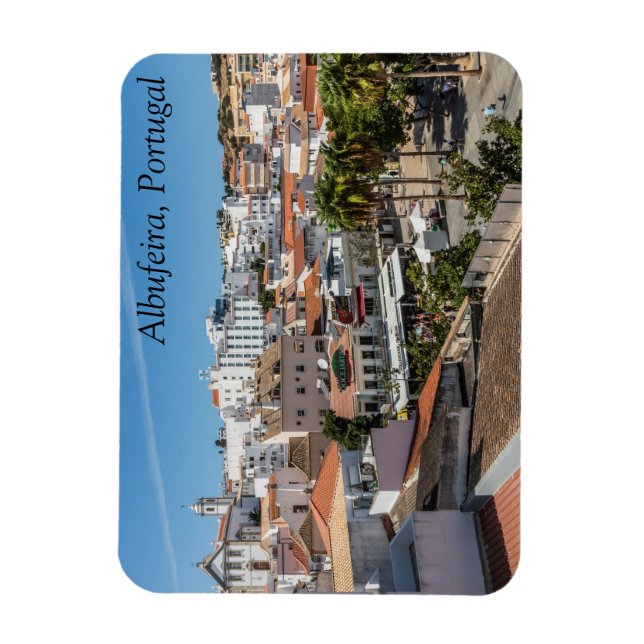 Albufeira Town, Algarve, Portugal Magnet (Vertikal)