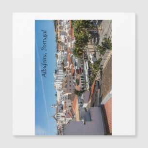 Albufeira Town, Algarve, Portugal Magnetkarte