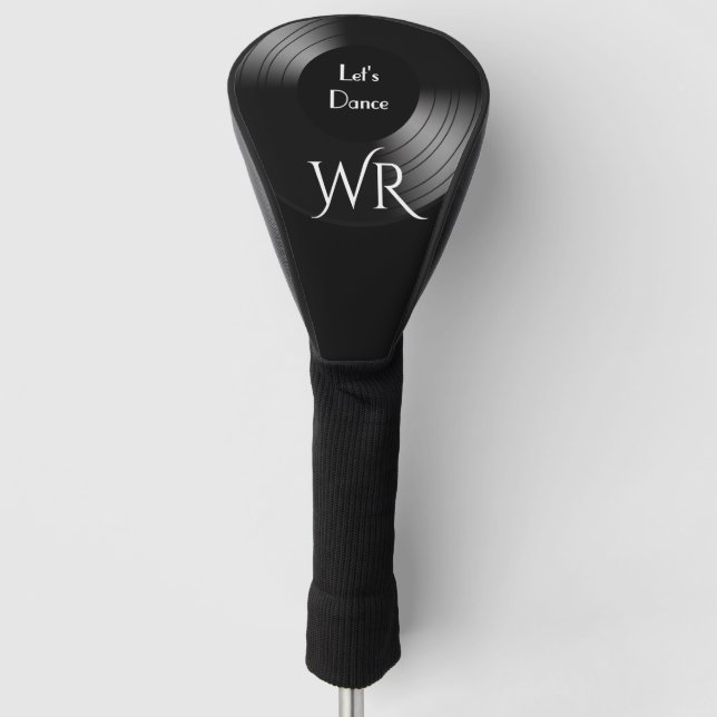 Album aufnehmen Let's Dance Monogram Golf Headcover (Vorderseite)