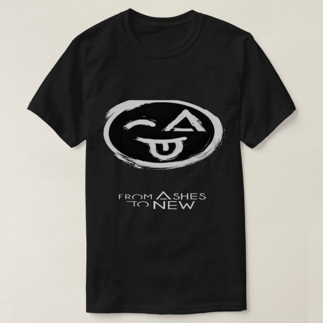 Album aus Asche zu neuem T-Shirt (Design vorne)