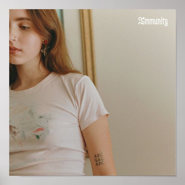 Album Immunity Clairo Poster (Vorne)