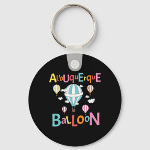 Albuquerque Ballon New Mexico Heißluftballon  Schlüsselanhänger