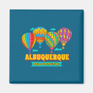 Albuquerque Ballonfest New Mexico Fiesta  Magnet