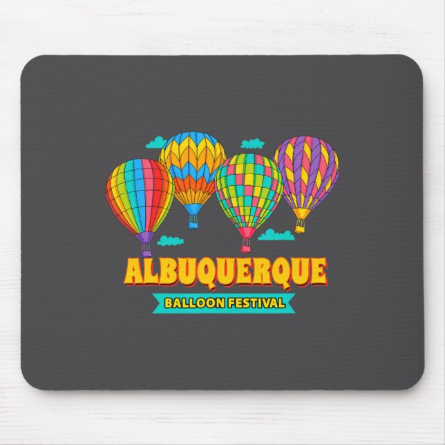 Albuquerque Ballonfest New Mexico Fiesta  Mousepad (Vorne)
