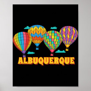 Albuquerque Ballonfest New Mexico Fiesta Poster