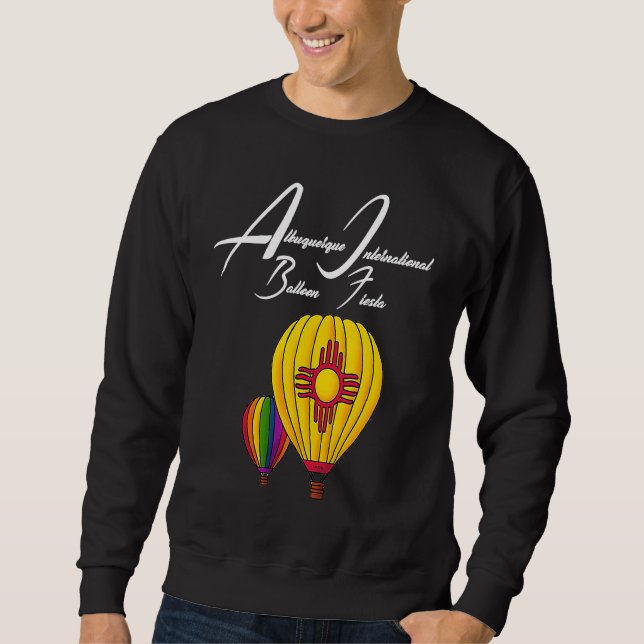Albuquerque Balloon Festival New Mexico Sweatshirt (Vorderseite)