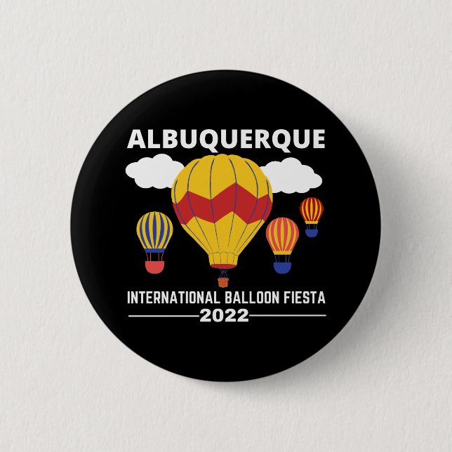 Albuquerque Balloon Fiesta 2022 Button (Vorderseite)