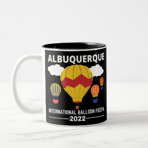 Albuquerque Balloon Fiesta 2022 Zweifarbige Tasse
