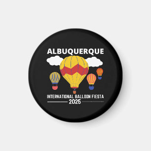 Albuquerque Balloon Fiesta 2025 T - Shirt Magnet