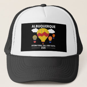 Albuquerque Balloon Fiesta 2025 T - Shirt Truckerkappe
