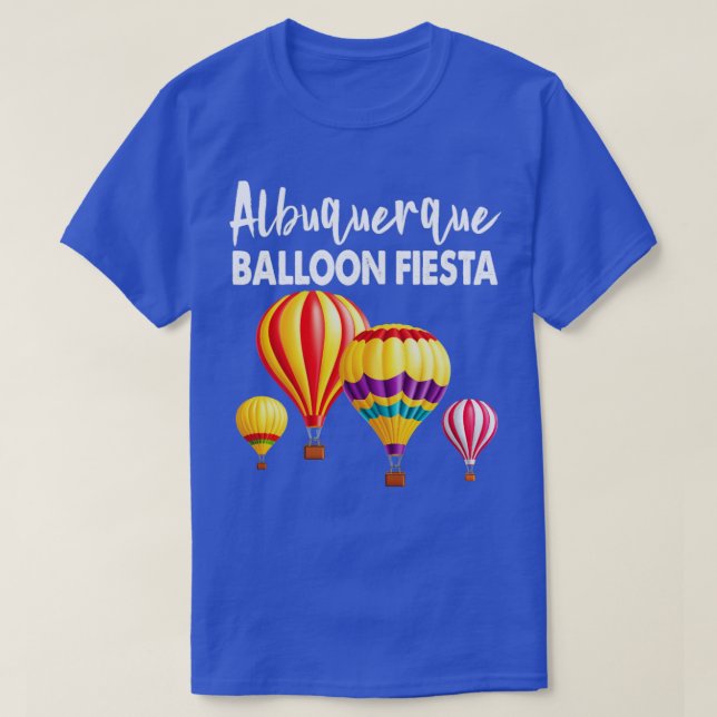 Albuquerque Balloon Fiesta Ballooning Festival T-Shirt (Design vorne)