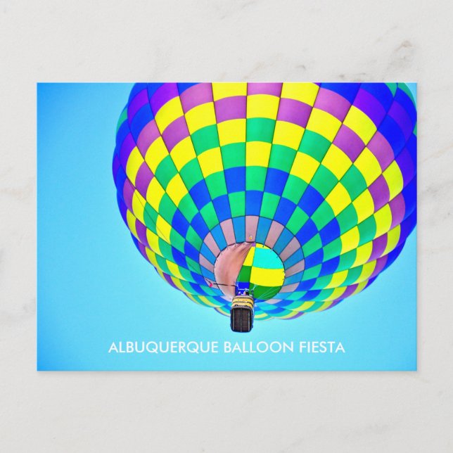 ALBUQUERQUE BALLOON FIESTA POSTCARD POSTKARTE (Vorderseite)