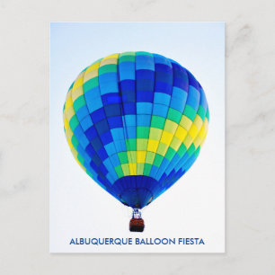 ALBUQUERQUE BALLOON FIESTA POSTCARD POSTKARTE