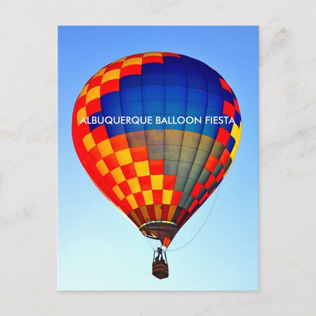ALBUQUERQUE BALLOON FIESTA POSTCARD POSTKARTE (Vorderseite)