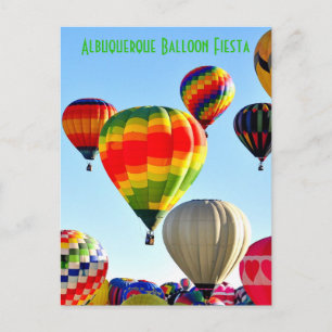 ALBUQUERQUE BALLOON FIESTA POSTKARTE