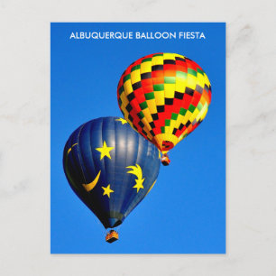 ALBUQUERQUE BALLOON FIESTA POSTKARTE
