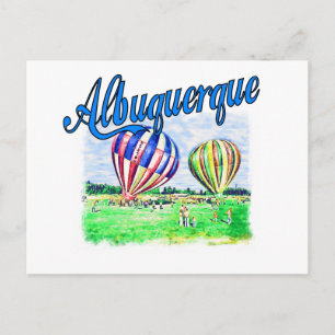 Albuquerque Balloons Postkarte